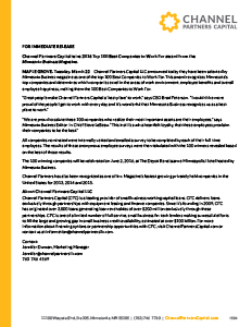 Channel Partners Capital